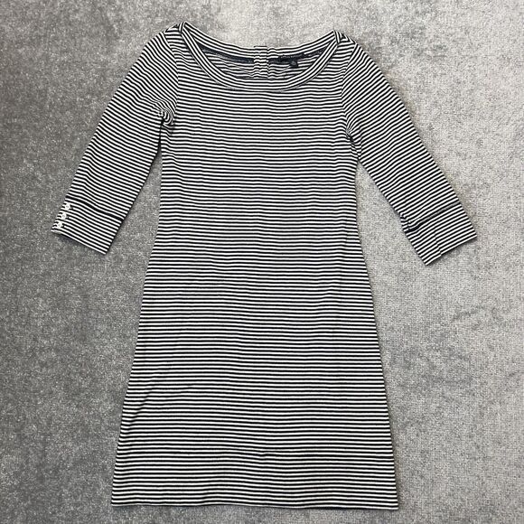 Banana Republic Dresses & Skirts - Banana Republic Dress Womens XS Blue White Striped Nautical Coastal Casual